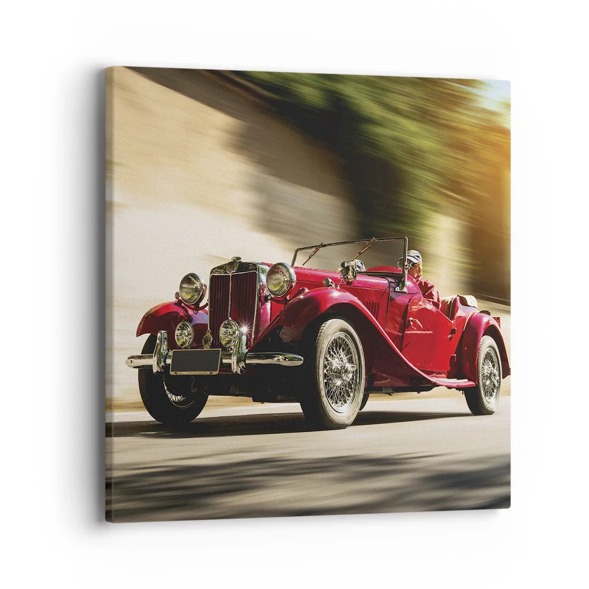 Impression sur toile - Image sur toile - Plus belle que Nike de Samothrace - 40x40 cm