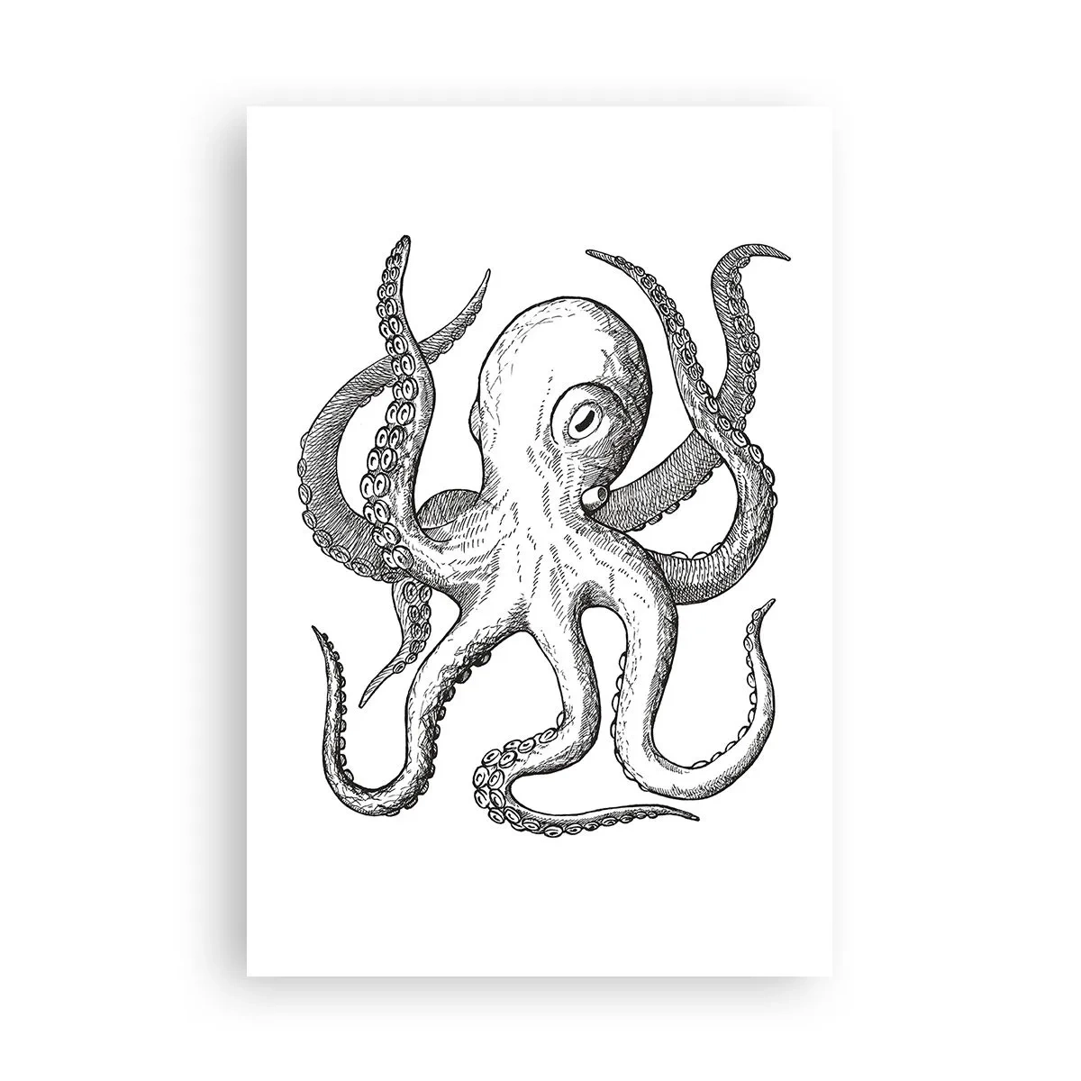 Affiche - Poster - Dansant avec les vagues - 61x91 cm