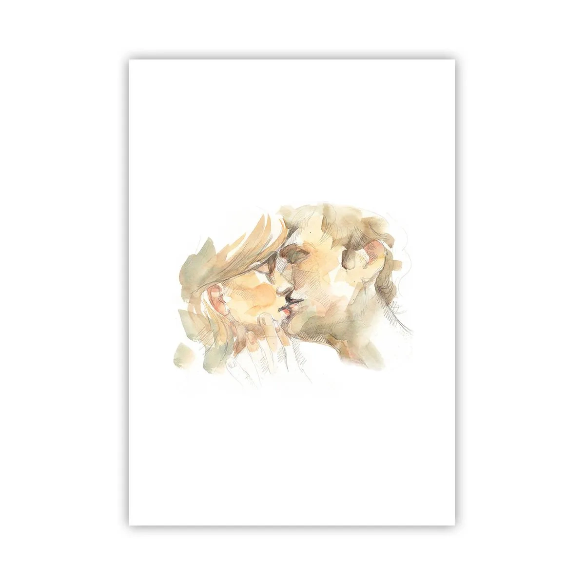 Affiche - Poster - A moitié trouvé ? - 70x100 cm