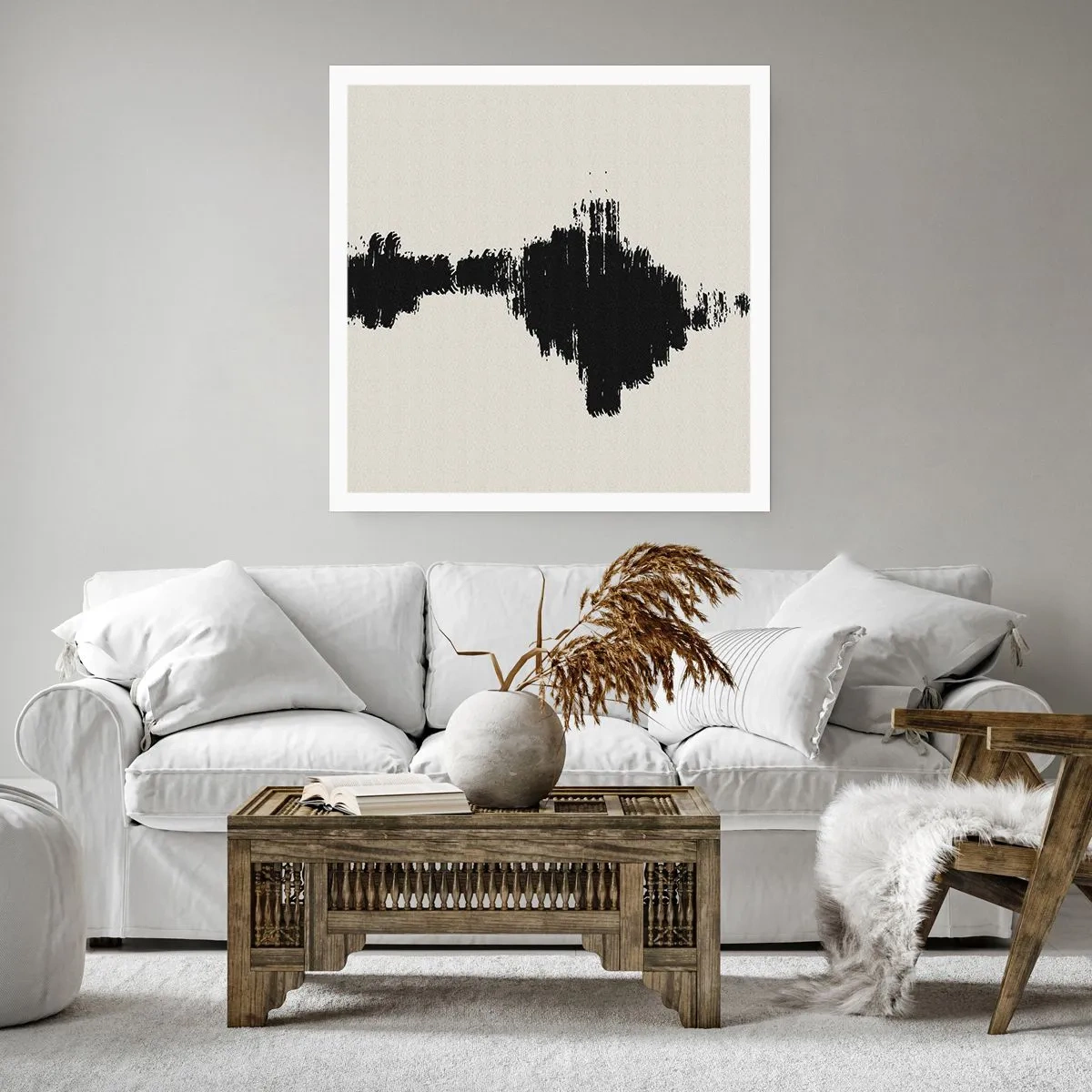 Affiche - Poster - Vibrations de l'imagination - 60x60 cm