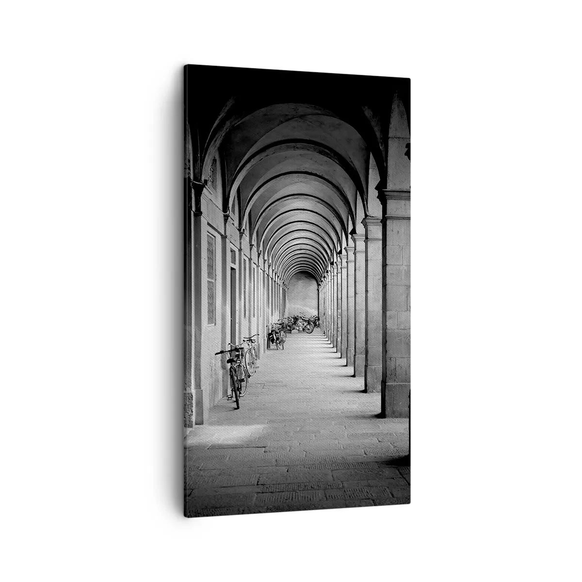Impression sur toile - Image sur toile - Sous les arcades - 45x80 cm