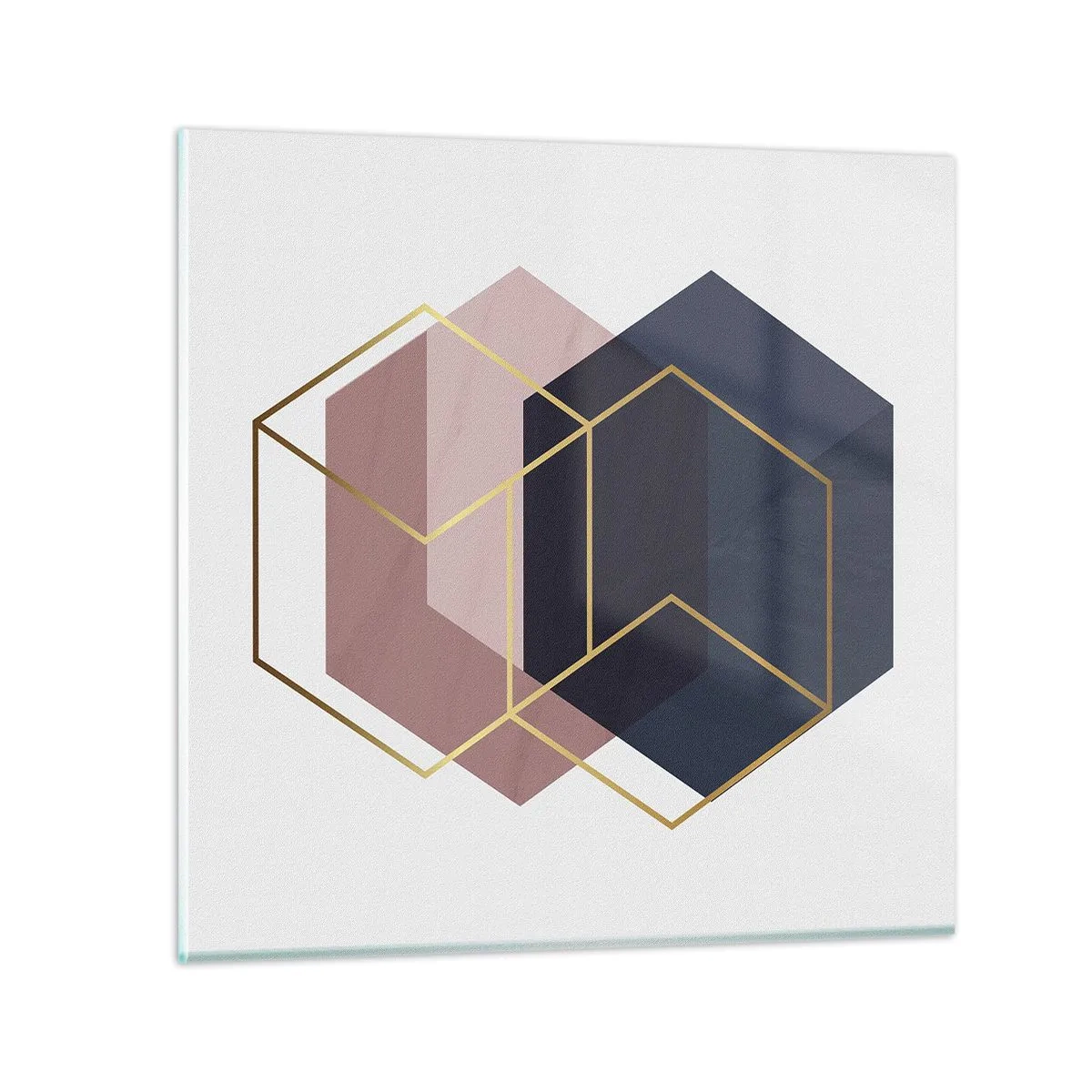 Impression sur verre - Image sur verre - Le pouvoir de la simplicité - 50x50 cm