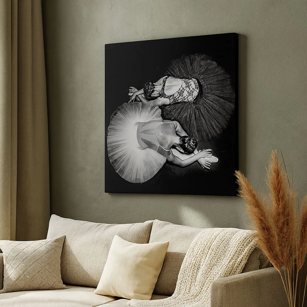 Impression sur toile - Image sur toile - Jin et jang – équilibre idéal - 30x30 cm