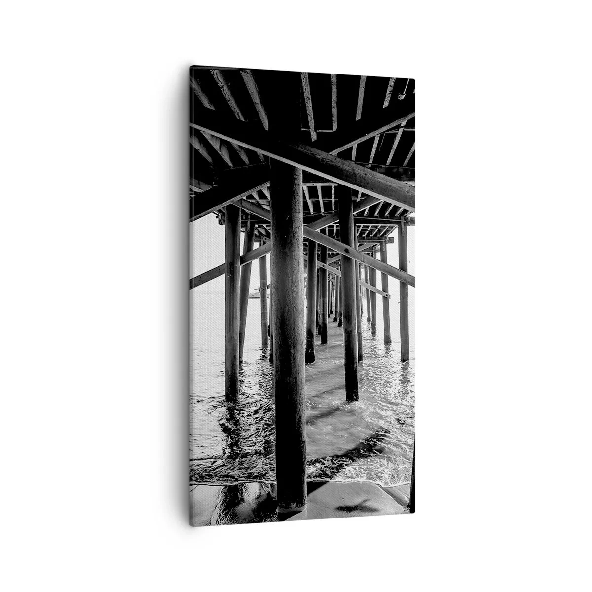 Impression sur toile - Image sur toile - Refuge de plage - 55x100 cm