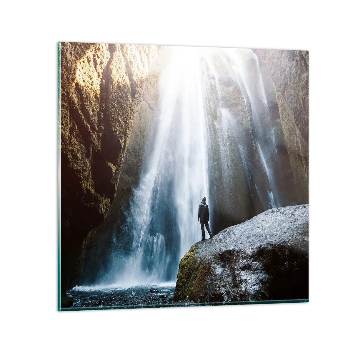 Impression sur verre - Image sur verre - Restauration des proportions - 50x50 cm