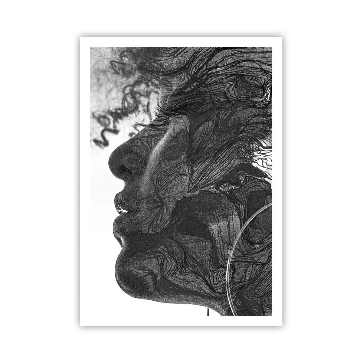 Affiche - Poster - Emmêlé dans les rêves - 70x100 cm