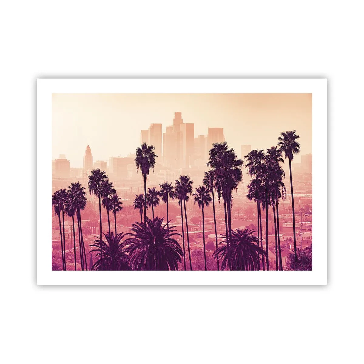 Affiche - Poster - Paysage californien - 70x50 cm
