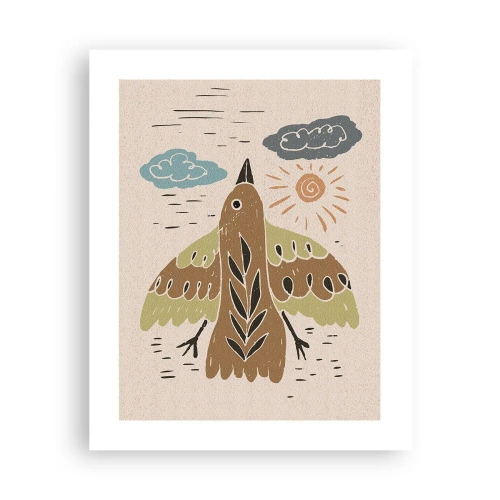 Affiche - Poster - Bon vol - 40x50 cm