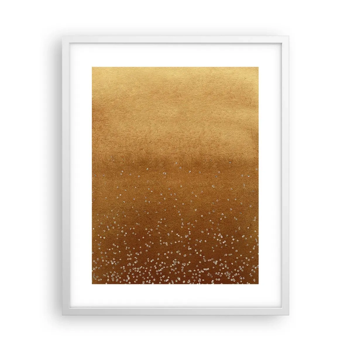Affiche dans un cadre blanc - Poster - Origine du monde - 40x50 cm
