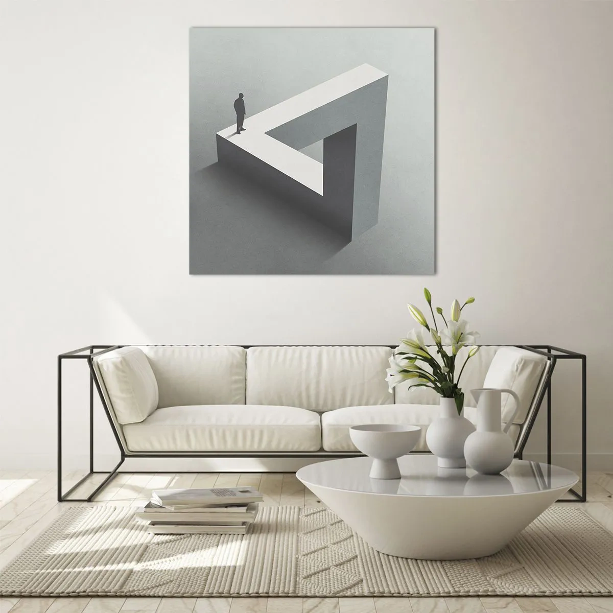 Impression sur verre - Image sur verre - Mais c'est possible - 60x60 cm