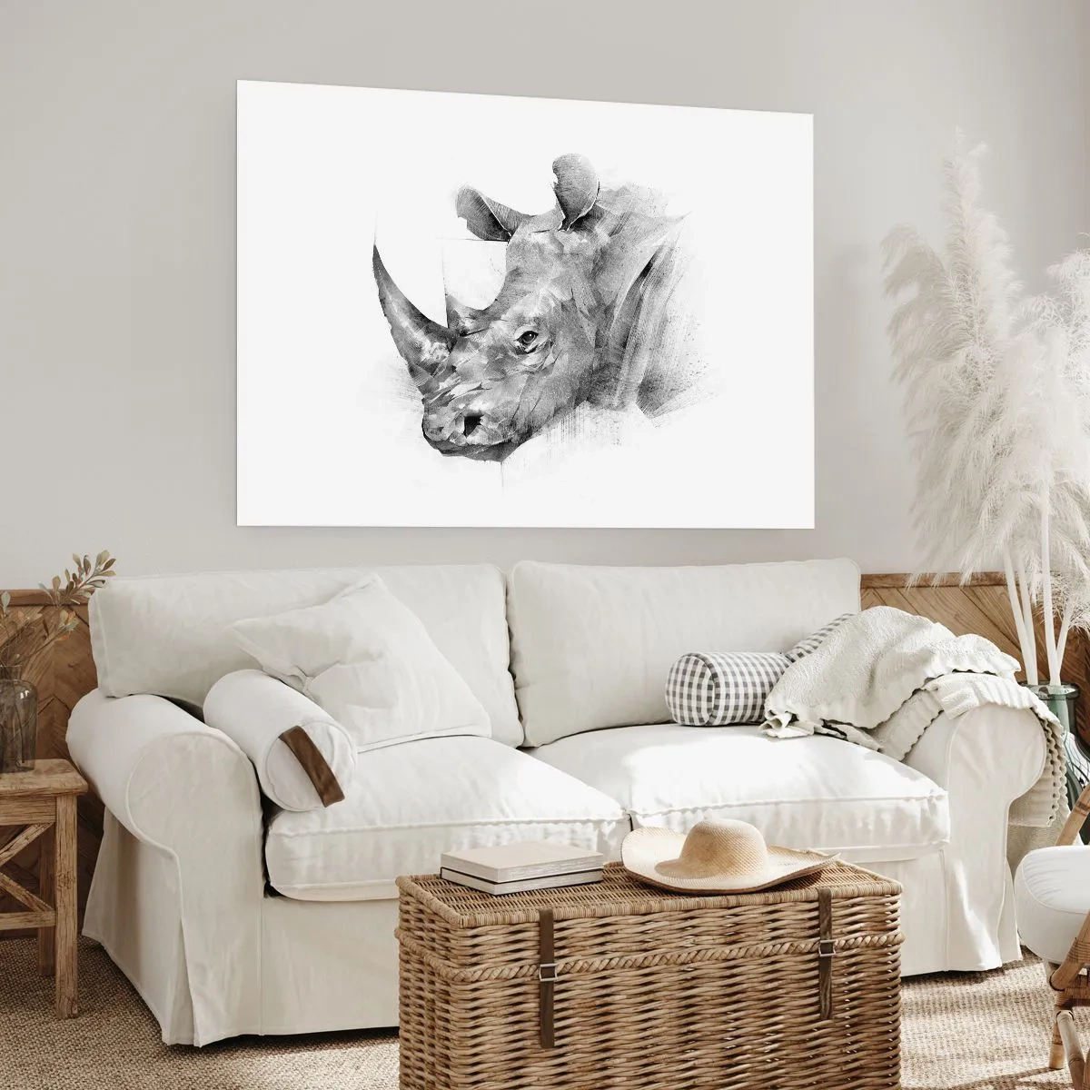 Affiche - Poster - Potrait africain - 50x40 cm