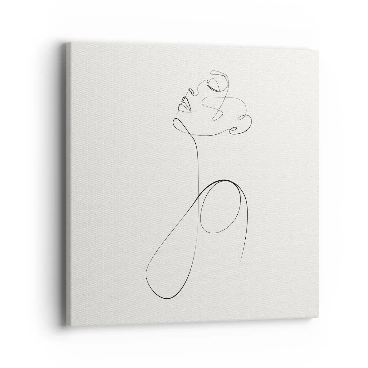 Impression sur toile - Image sur toile - En boucle dans les rêves - 40x40 cm