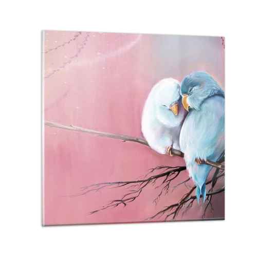 Impression sur verre - Image sur verre - Que dire de plus?... - 50x50 cm