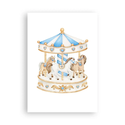 Affiche - Poster - Douce enfance - 70x100 cm