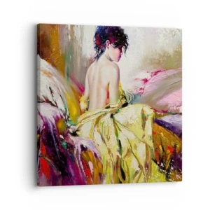 Impression sur toile - Image sur toile - Entre les lèvres et le bord de la tasse - 30x30 cm