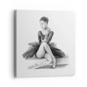 Impression sur toile - Image sur toile - Envoutée par la danse - 30x30 cm
