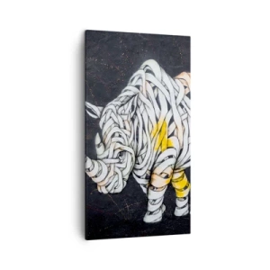 Impression sur toile - Image sur toile - La peau épaisse est un mythe - 45x80 cm