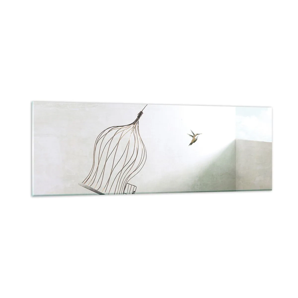 Impression sur verre - Image sur verre - Dans son élément - 90x30 cm