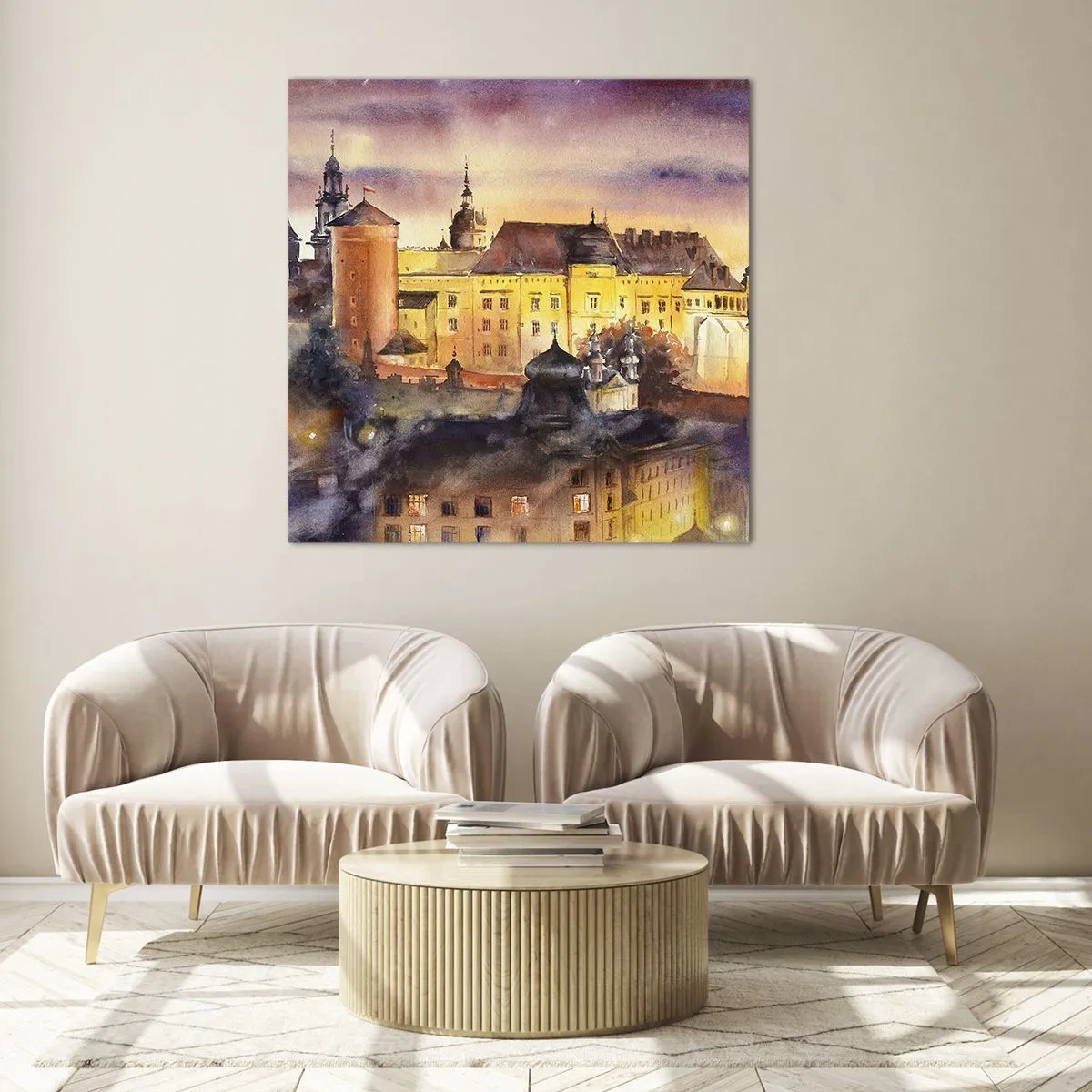 Impression sur verre - Image sur verre - Histoire et conte de fées - 70x70 cm