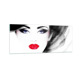 Impression sur verre - Image sur verre - Elle repousse et attire - 100x40 cm