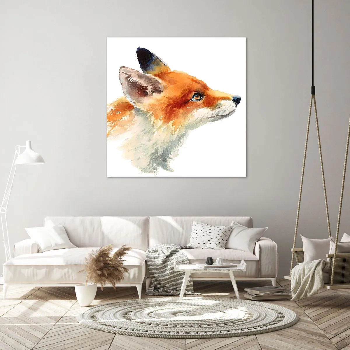 Impression sur toile - Image sur toile - Vous ne pouvez jamais être trop prudent - 60x60 cm