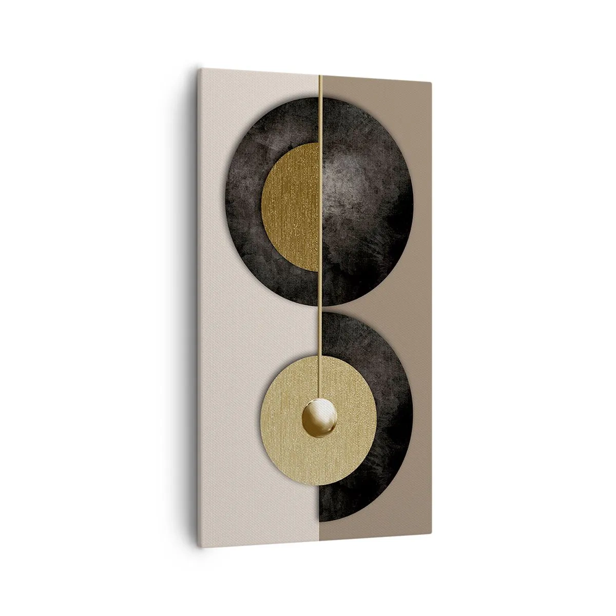 Impression sur toile - Image sur toile - Variations autour du cercle - 55x100 cm