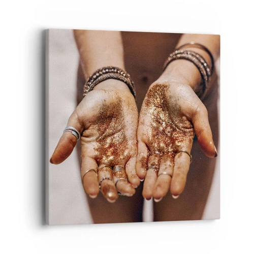 Impression sur toile - Image sur toile - Un don pour vous - 40x40 cm