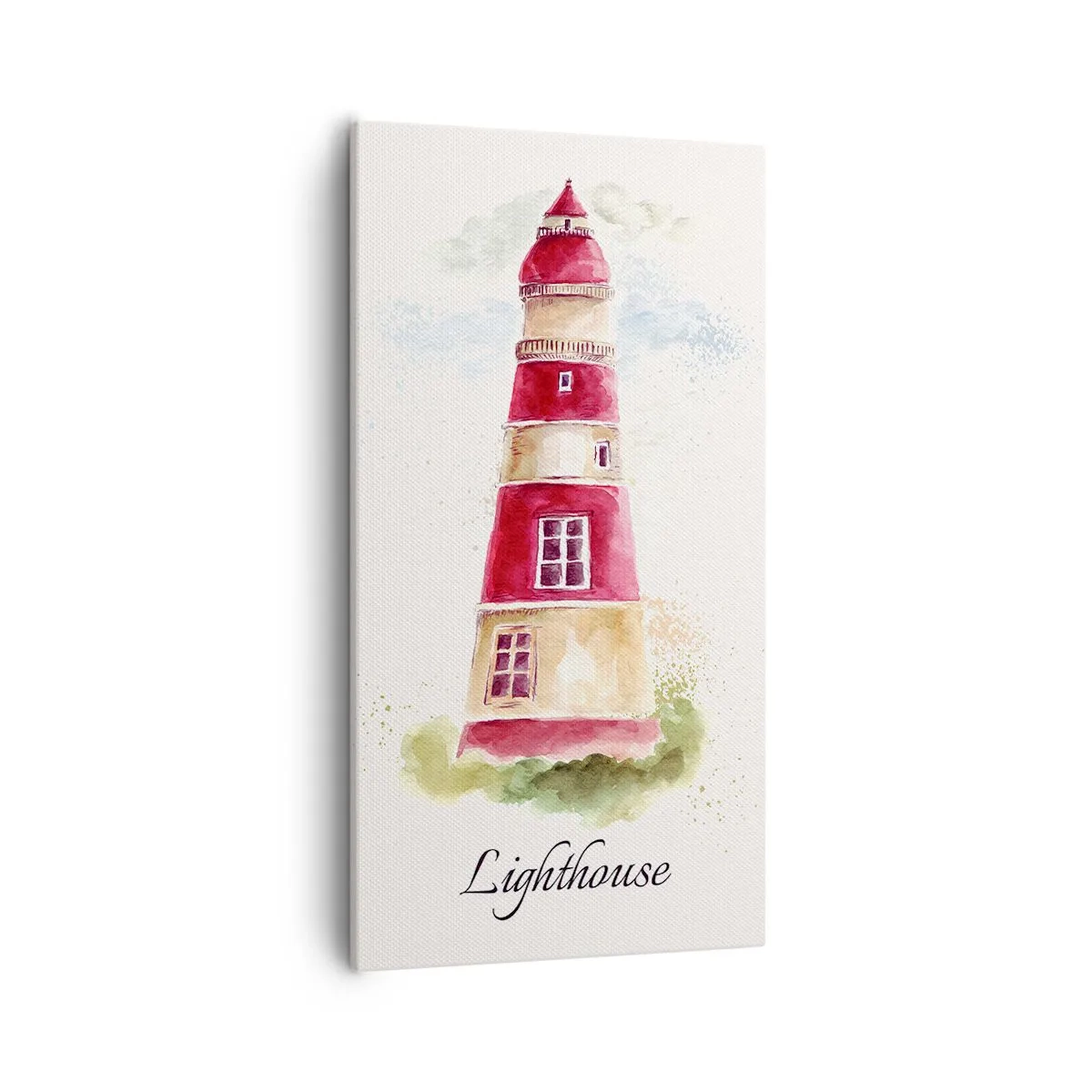 Impression sur toile - Image sur toile - Il y a toujours beau temps autour - 55x100 cm