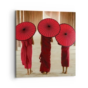 Impression sur toile - Image sur toile - Sur la route du pays pure - 70x70 cm