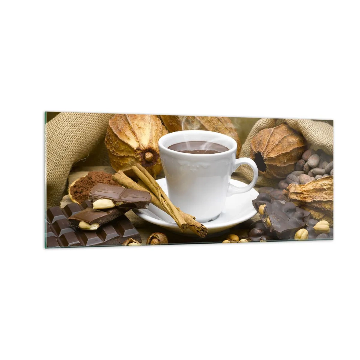 Impression sur verre - Image sur verre - Pour les amateurs de sensations fortes - 100x40 cm