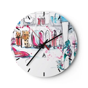 Horloge murale - Pendule murale - Sésame, ouvre-toi - 40x40 cm