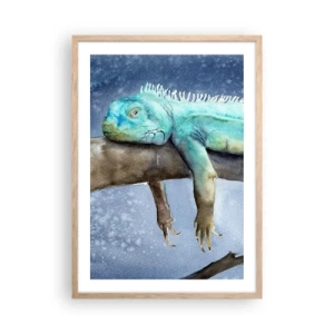 Affiche dans un chêne clair - Poster - Tout va bien! - 50x70 cm