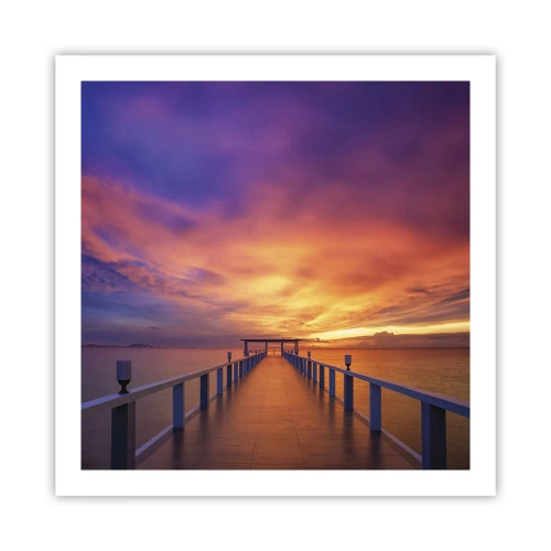 Affiche - Poster - Sans fin - 60x60 cm