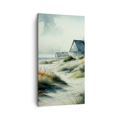 Impression sur toile - Image sur toile - Loin de l'agitation - 45x80 cm