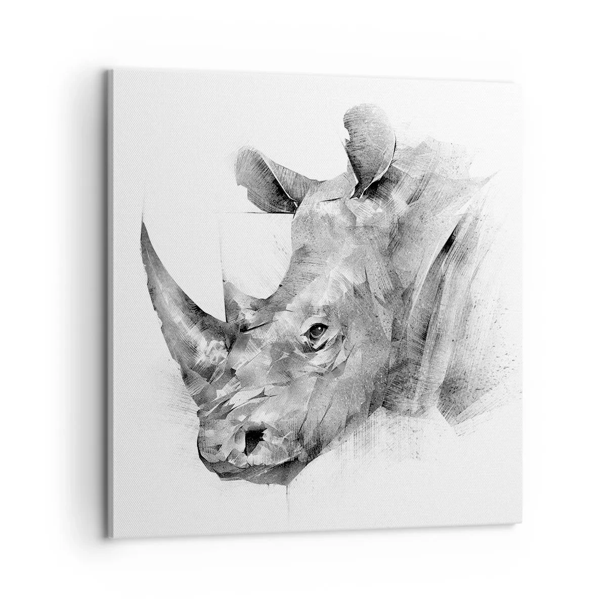 Impression sur toile - Image sur toile - Potrait africain - 60x60 cm