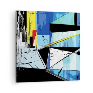 Impression sur toile - Image sur toile - Regardez le monde sous un certain angle… - 50x50 cm