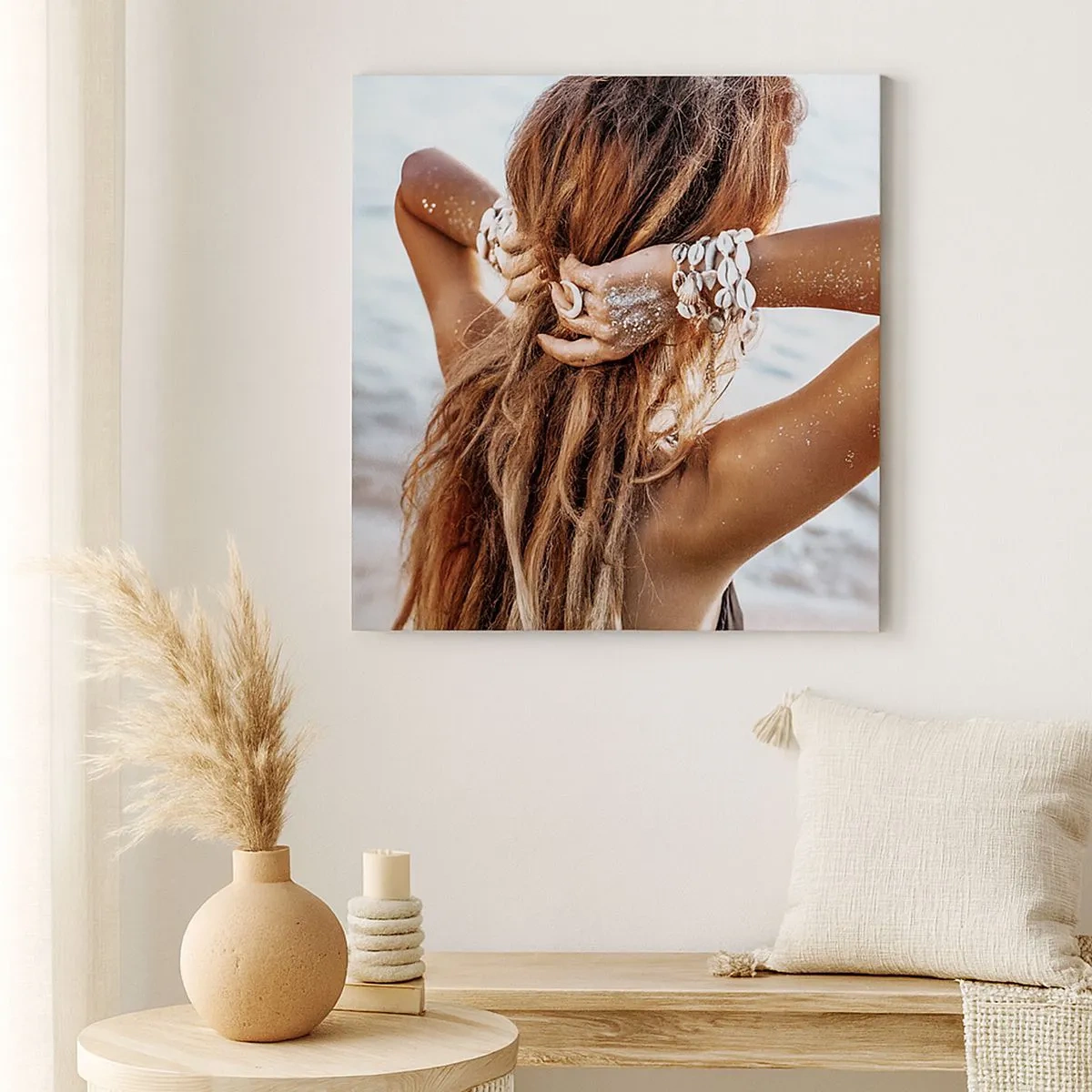 Impression sur toile - Image sur toile - La soeur de l'eau et du soleil - 30x30 cm