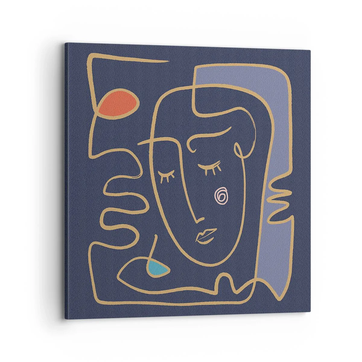 Impression sur toile - Image sur toile - En réflexion - 70x70 cm