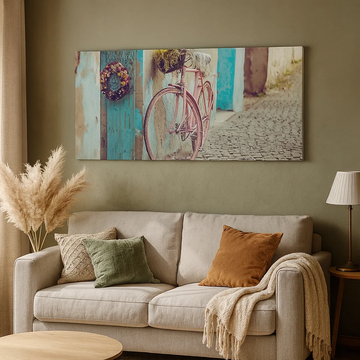 Impression sur toile - Image sur toile - Je reviens tout de suite - 30x30 cm