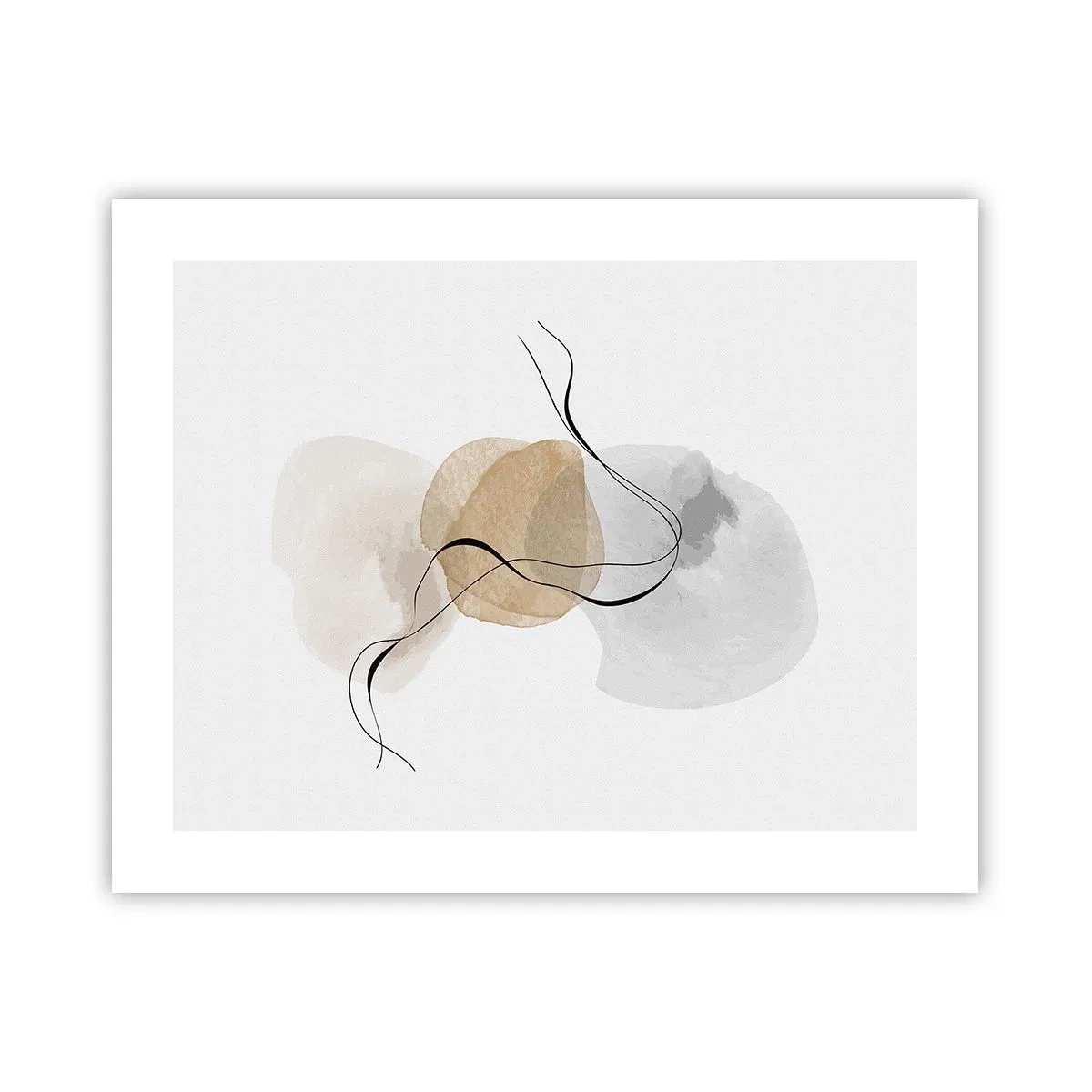 Affiche - Poster - Perles d'air - 50x40 cm