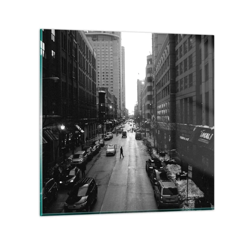 Impression sur verre - Image sur verre - Un autre jour comme tous les autres jours - 70x70 cm