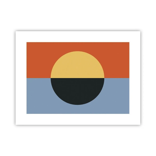 Affiche - Poster - Composition de chaleur et de fraîcheur - 40x30 cm