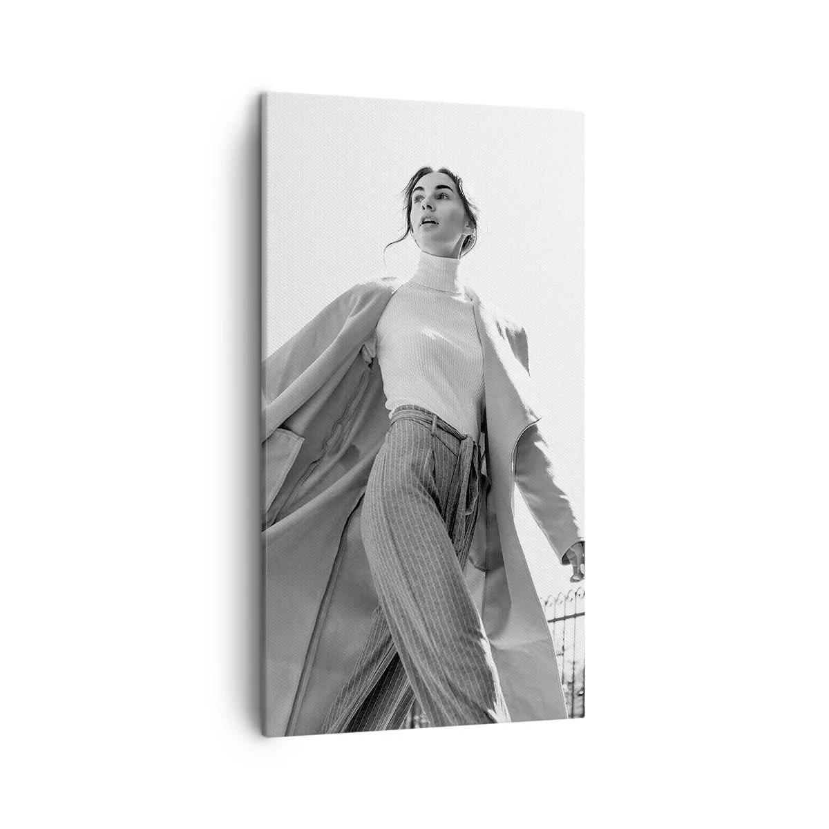 Impression sur toile - Image sur toile - Tu viens avec moi? - 45x80 cm