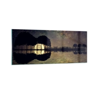 Impression sur verre - Image sur verre - Nuit au bout du monde - 100x40 cm