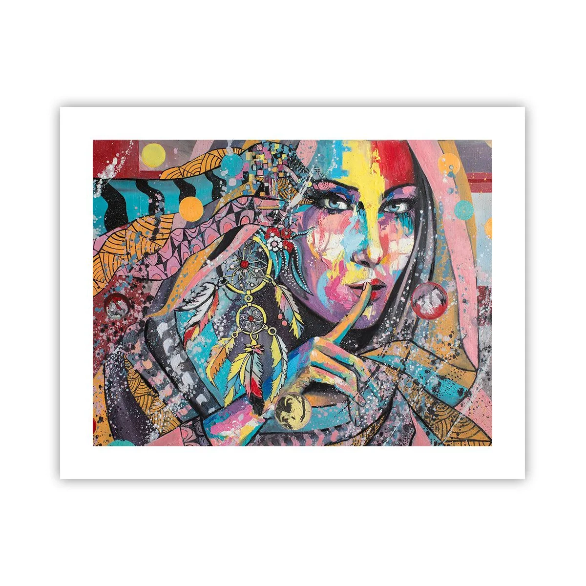 Affiche - Poster - Taisez-vous jusqu'à ce que vous compreniez - 50x40 cm