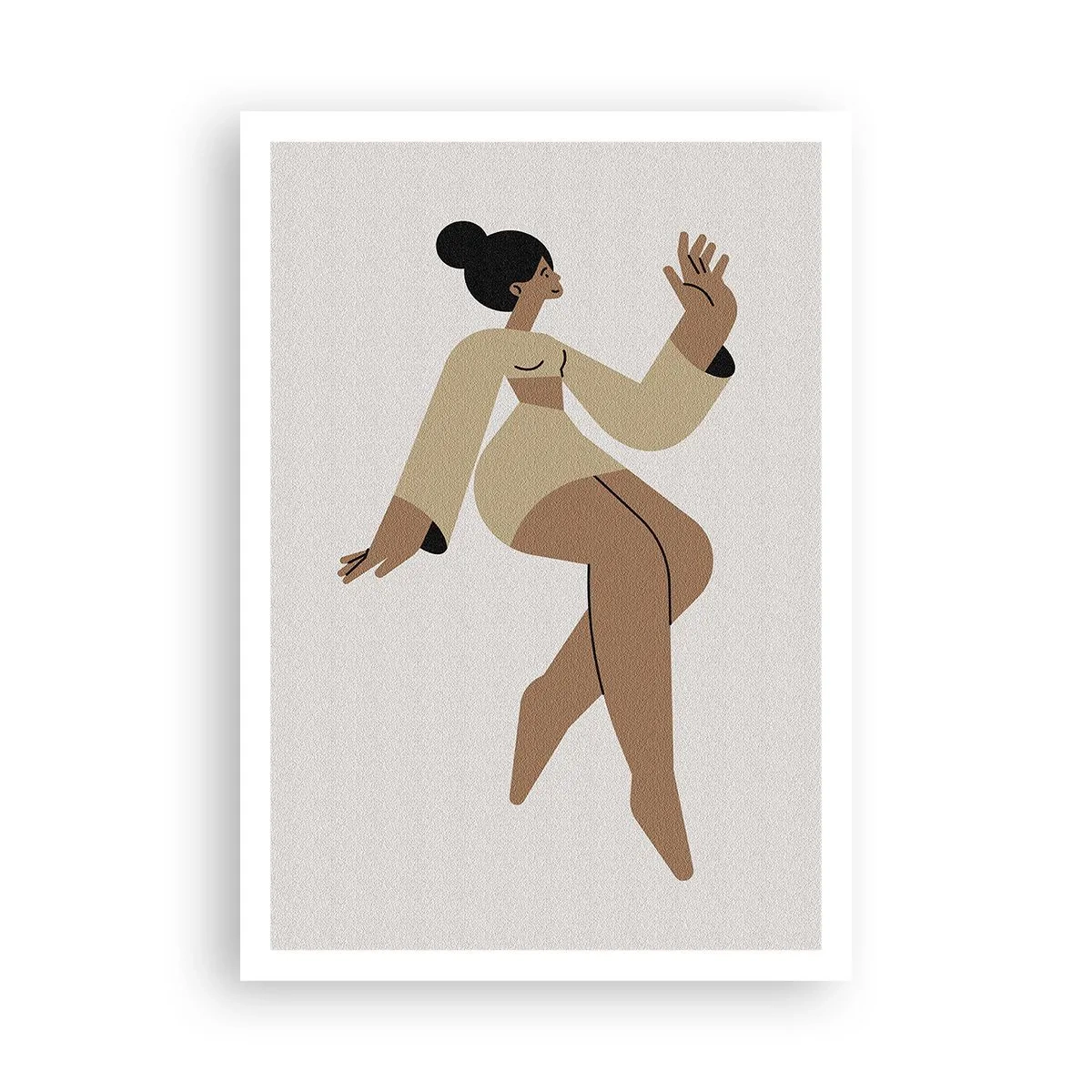 Affiche - Poster - Une forme gracieuse - 70x100 cm