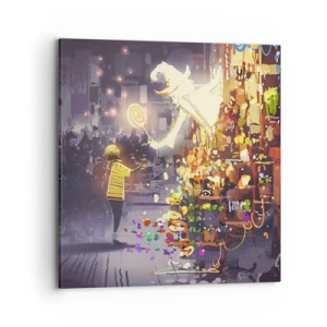 Impression sur toile - Image sur toile - La magie existe - 70x70 cm