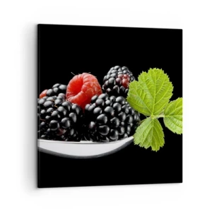 Impression sur toile - Image sur toile - Le goût de la fraîcheur - 50x50 cm