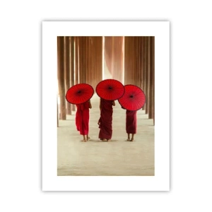 Affiche - Poster - Sur la route du pays pure - 30x40 cm