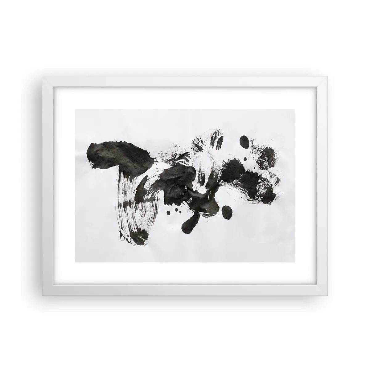 Affiche dans un cadre blanc - Poster - De la méthode dans la folie ? - 40x30 cm